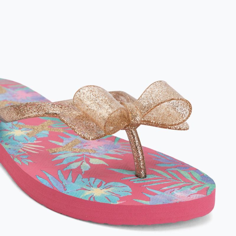 Kinder-Flipflops ROXY Lulu IV pink multi camo 7