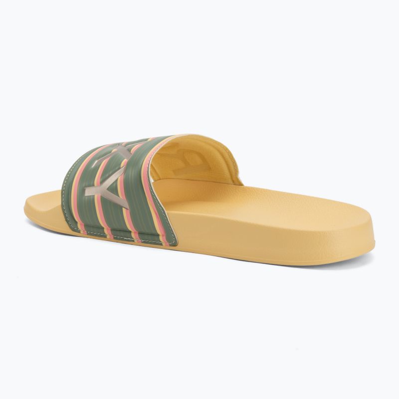 Damen Flip-Flops ROXY Slippy II Printed gold haze 3