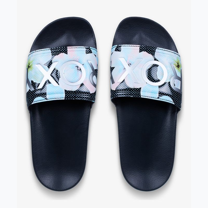 Damen Flip-Flops ROXY Slippy II Printed black multi 1 2