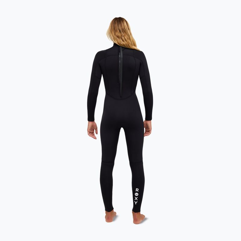 Damen Schwimm-Neoprenanzug Pianka ROXY 4/3 mm SR School/Rental Back Zip GBS black 3