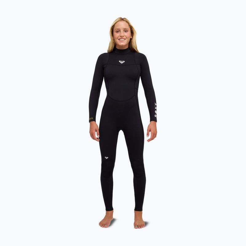 Damen Schwimm-Neoprenanzug Pianka ROXY 5/4 mm SR School/Rental Back Zip GBS black 2