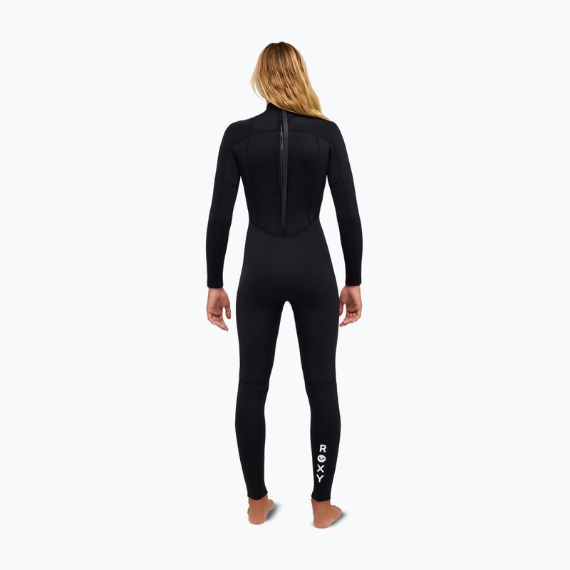 Damen Schwimm-Neoprenanzug Pianka ROXY 5/4 mm SR School/Rental Back Zip GBS black 3