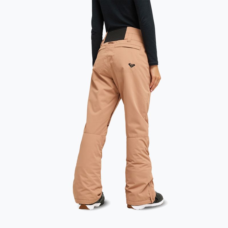 Damen-Snowboardhose Roxy Diversion cafe au lait 4