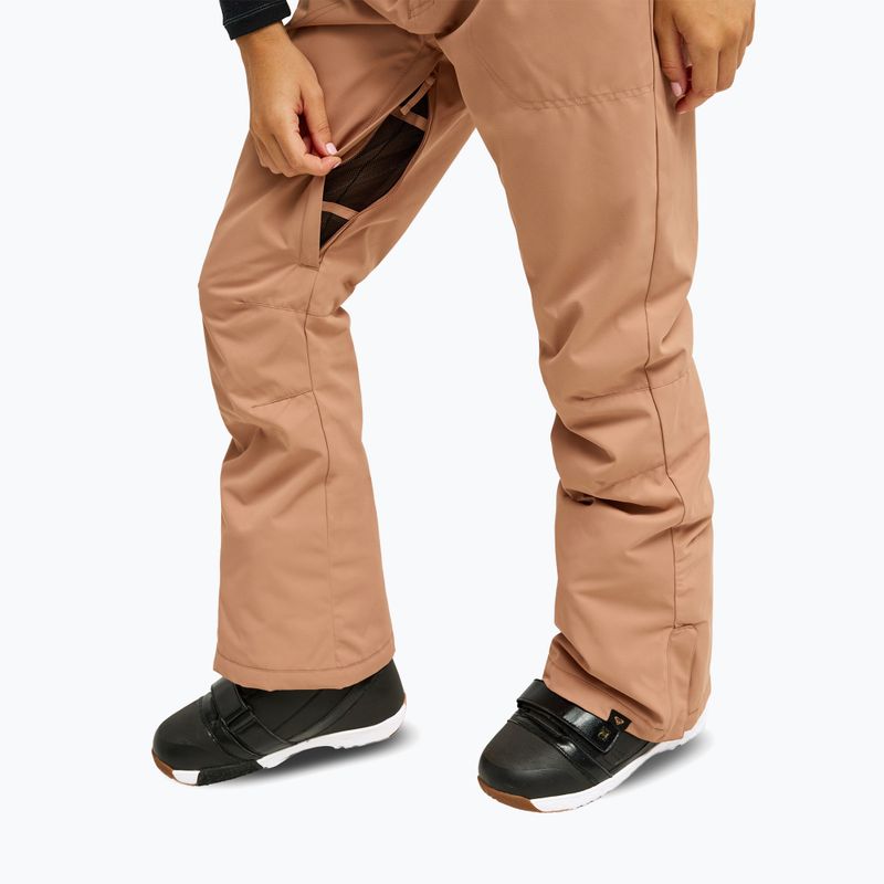 Damen-Snowboardhose Roxy Diversion cafe au lait 7