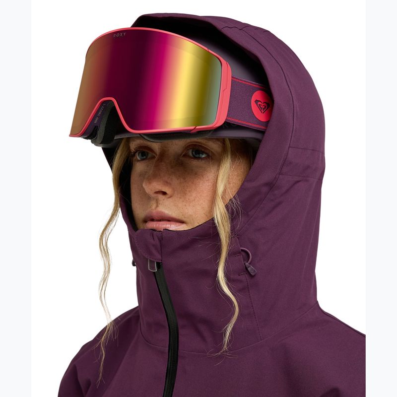 Damen Snowboardjacke ROXY 20K Ice Haven blackberry wine 3