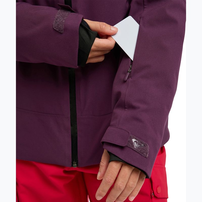 Damen Snowboardjacke ROXY 20K Ice Haven blackberry wine 7
