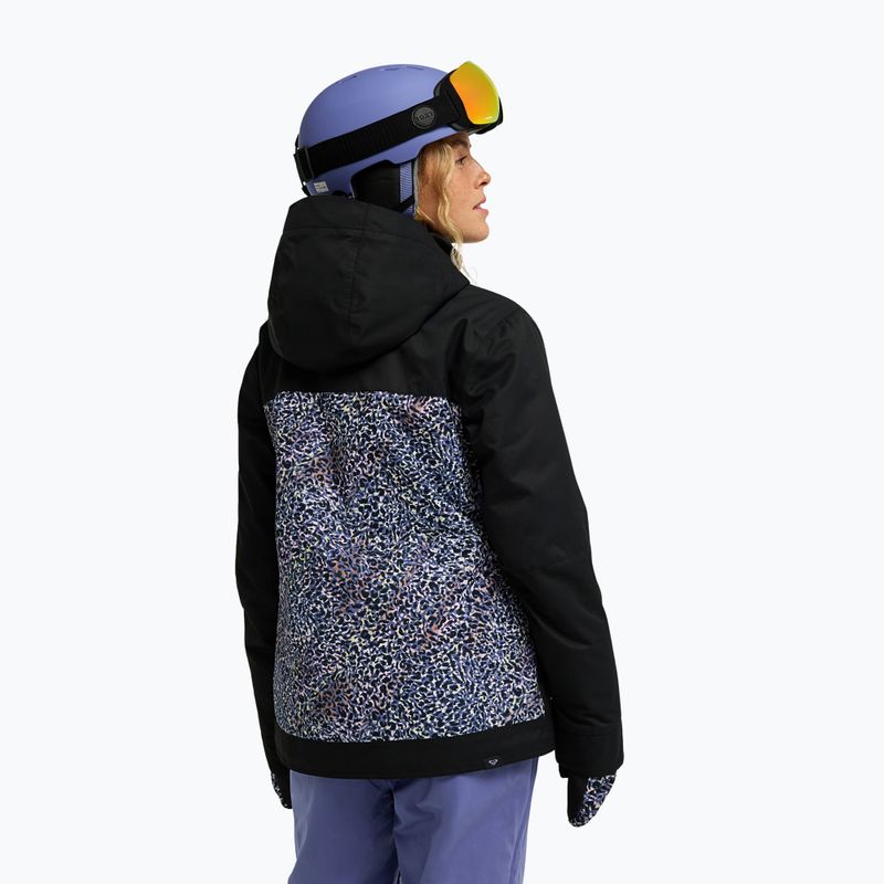 Damen Snowboardjacke ROXY Brylee twilight purple wildin out 2