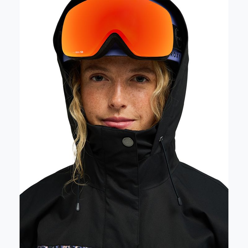 Damen Snowboardjacke ROXY Brylee twilight purple wildin out 4