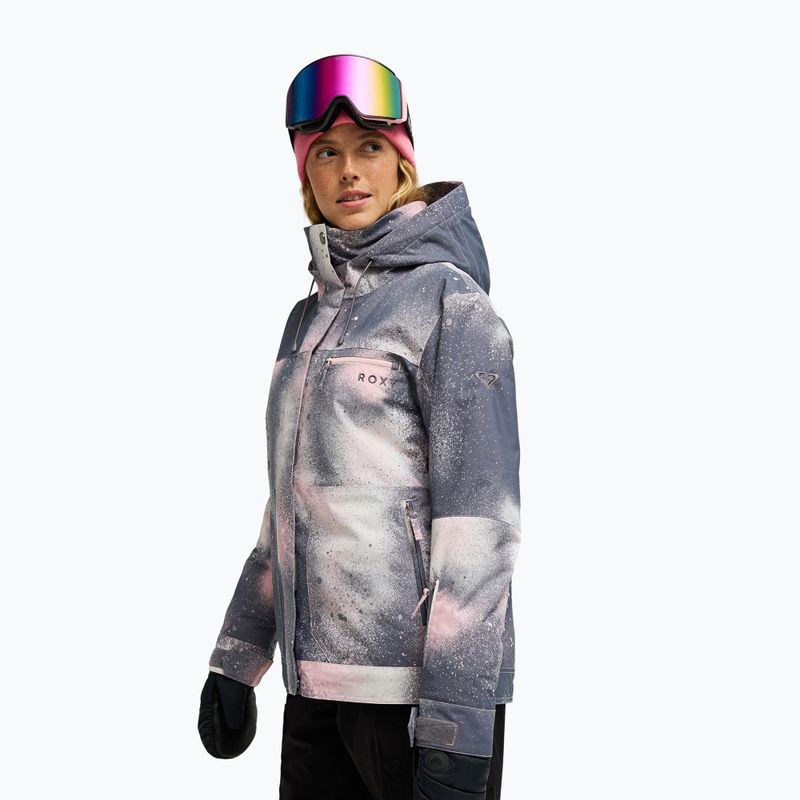 Damen Snowboardjacke ROXY Brylee shark frostbite 3