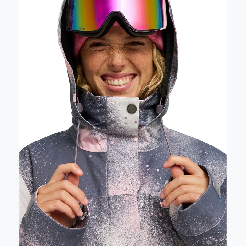 Damen Snowboardjacke ROXY Brylee shark frostbite 4