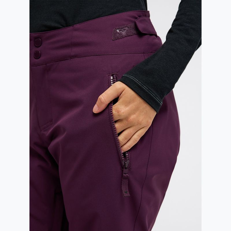 Damen-Snowboardhose ROXY Alpine Ridge blackberry wine 7
