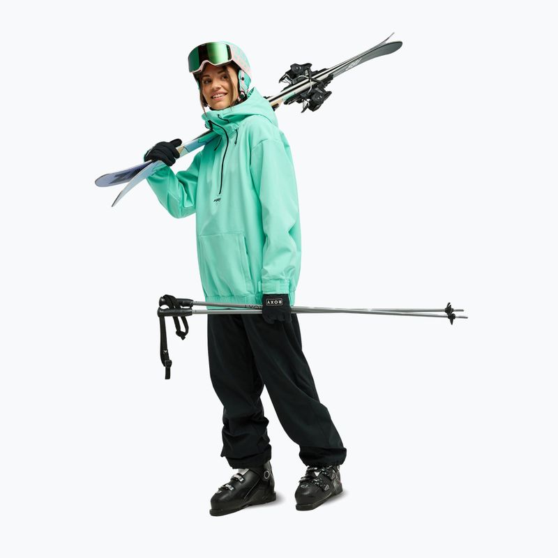 Damen Snowboardjacke ROXY Frostbliss Softshell Overhead opal 2