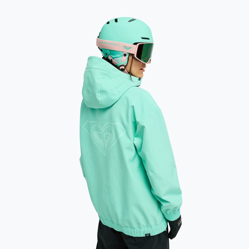 Damen Snowboardjacke ROXY Frostbliss Softshell Overhead opal 3