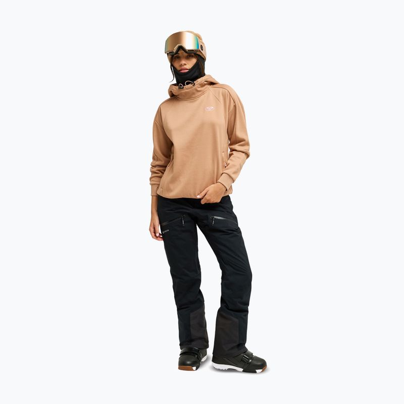 Kinder-Snowboardsweatshirt ROXY Liberty Hoodie cafe au lait 2