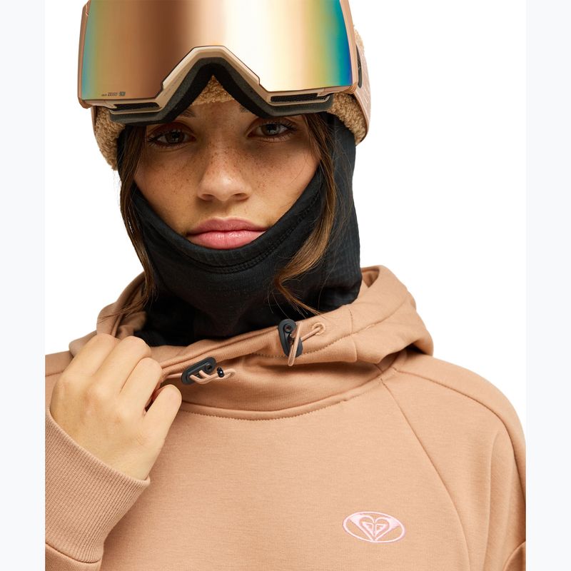 Kinder-Snowboardsweatshirt ROXY Liberty Hoodie cafe au lait 5