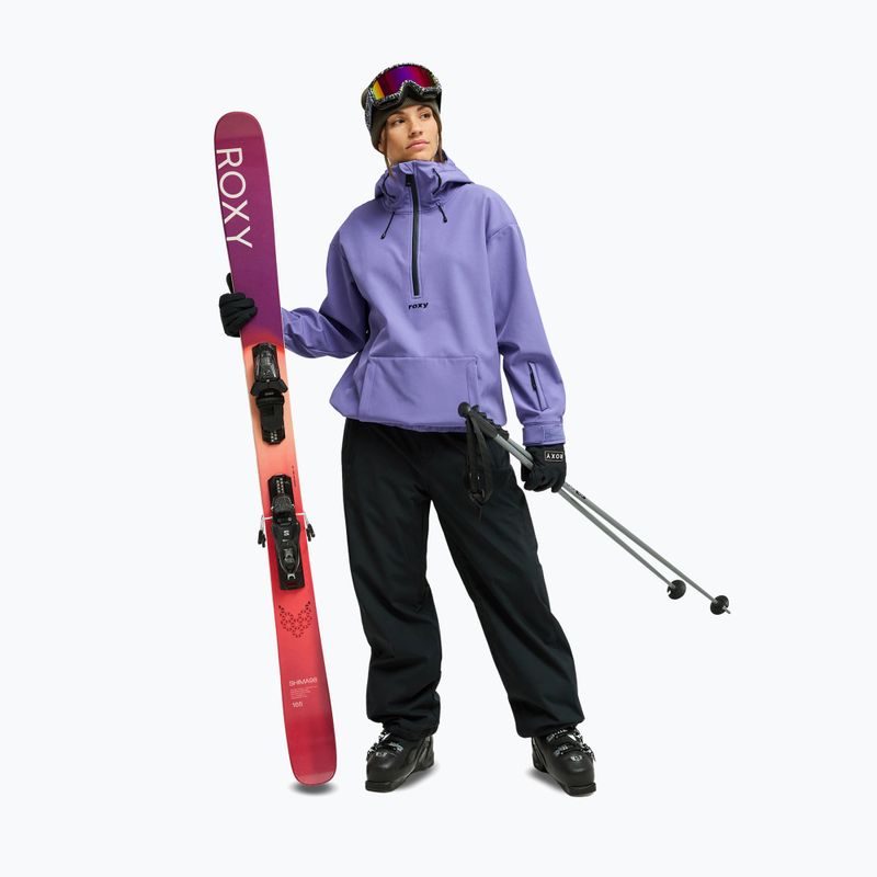 Damen Snowboardjacke ROXY Frostbliss Softshell Overhead twilight purple 2