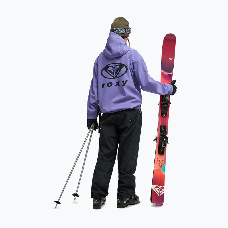 Damen Snowboardjacke ROXY Frostbliss Softshell Overhead twilight purple 5