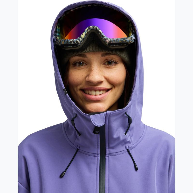 Damen Snowboardjacke ROXY Frostbliss Softshell Overhead twilight purple 6