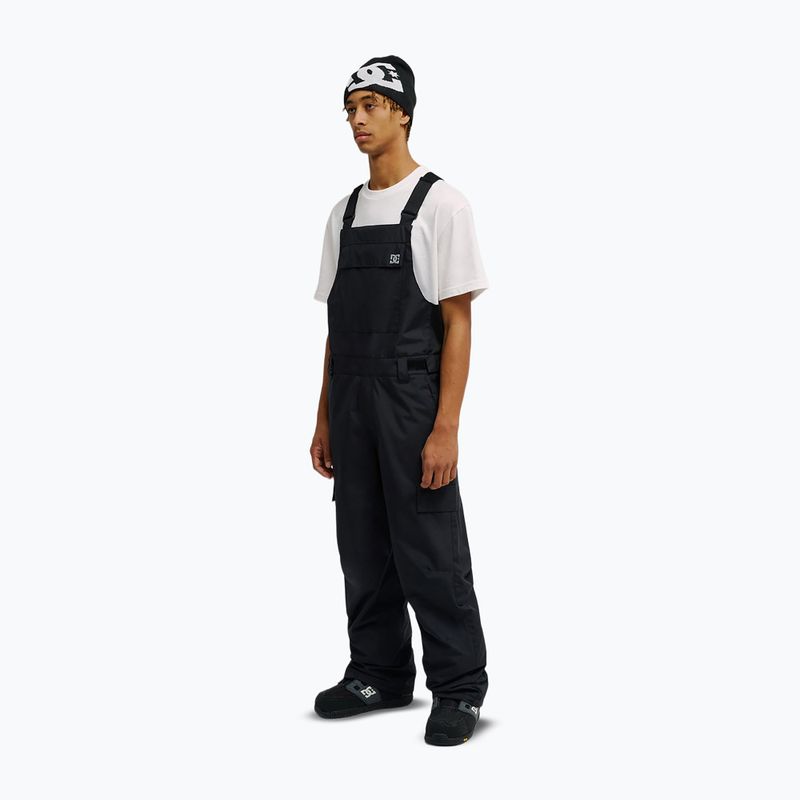 Herren Snowboardhose DC Docile Bib 10K black 3