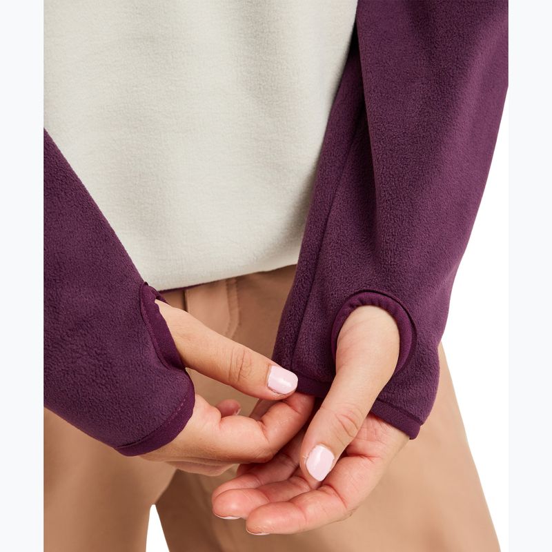 Fleecejacke für Damen ROXY Icedrift Layer blackberry wine 7
