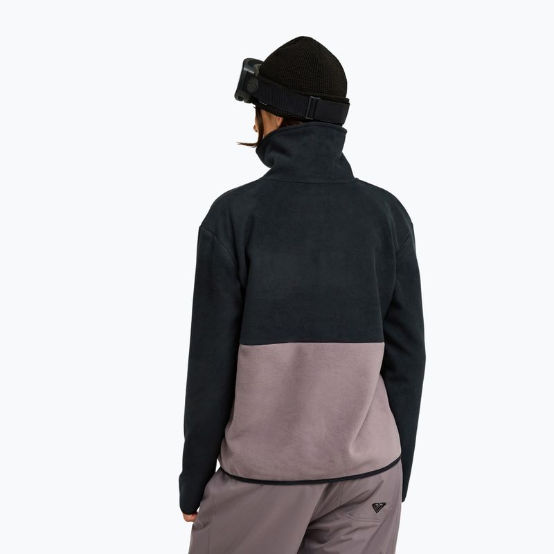 Fleecejacke für Damen ROXY Icedrift Layer true black 3