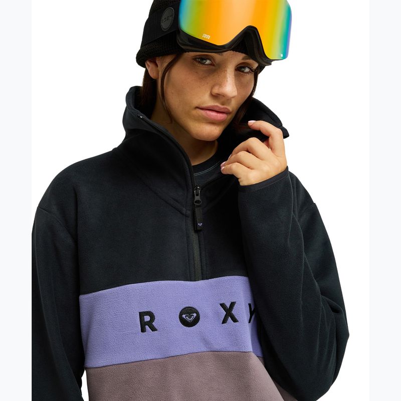 Fleecejacke für Damen ROXY Icedrift Layer true black 5