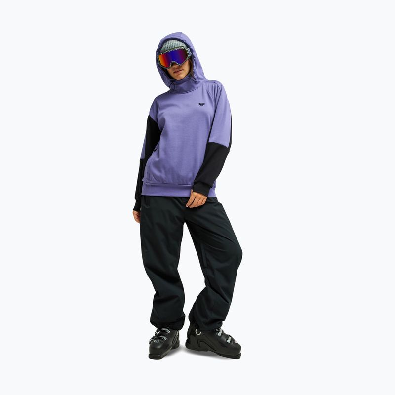 Damen Snowboard-Pullover ROXY Liberty Hoodie twilight purple 2