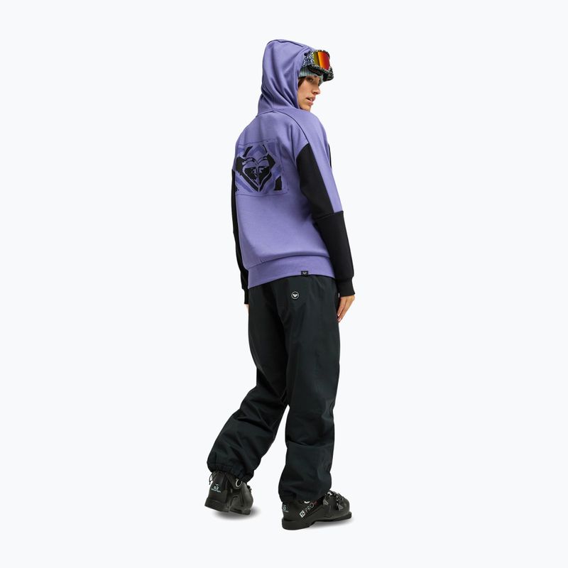Kinder-Snowboardsweatshirt ROXY Liberty Hoodie twilight purple 4