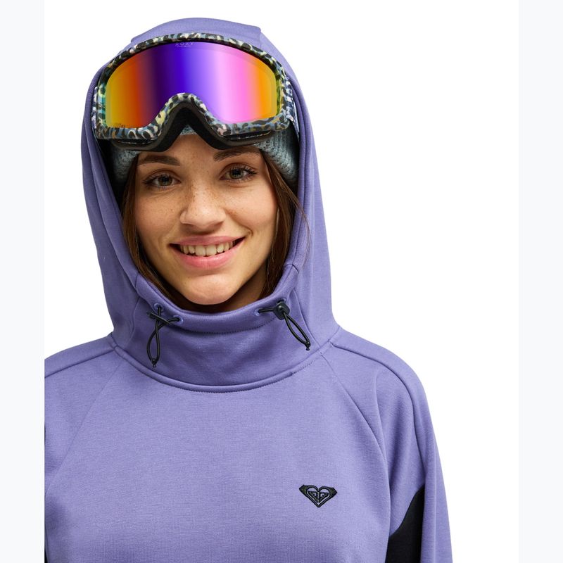 Damen Snowboard-Pullover ROXY Liberty Hoodie twilight purple 6