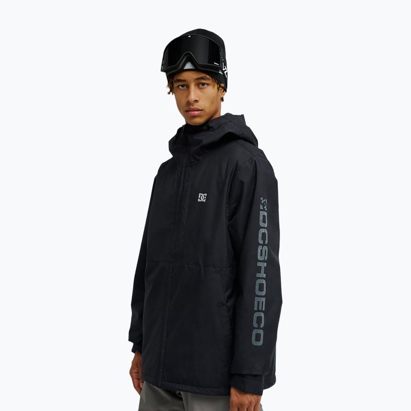Herren-Snowboardjacke DC Basis 10K black 3