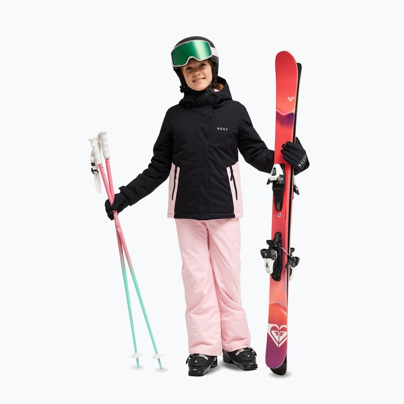 Kinder-Snowboardjacke ROXY Snowflare true black 2