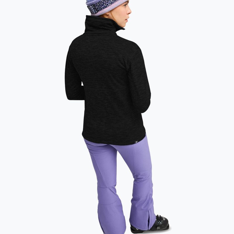 Fleecejacke für Damen ROXY Snowstride Full Zip true black 3