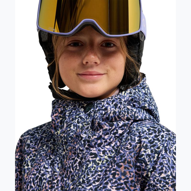 Kinder-Snowboardjacke ROXY Snowflare true black wildin out rg 4