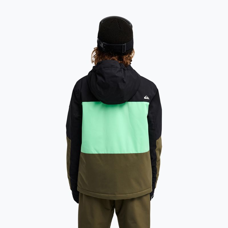 Kinder-Snowboardjacke Quiksilver Dawson grape leaf 3