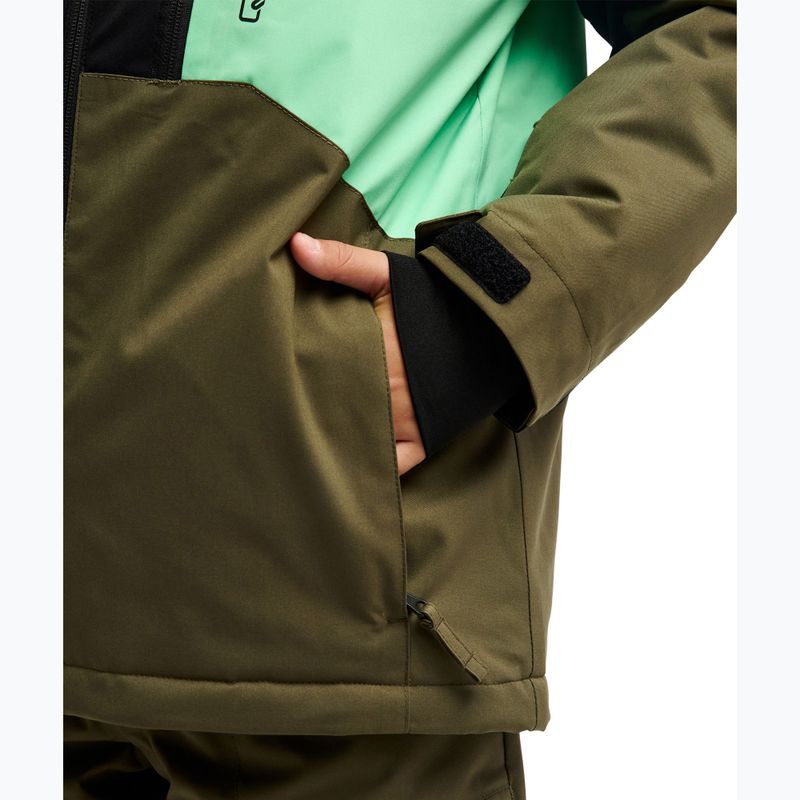 Kinder-Snowboardjacke Quiksilver Dawson grape leaf 8