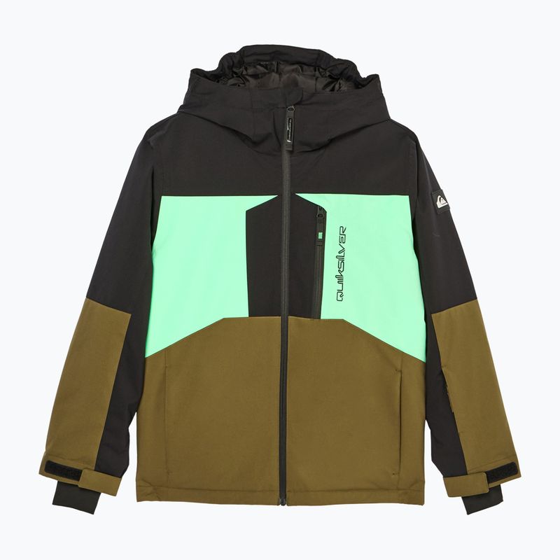 Kinder-Snowboardjacke Quiksilver Dawson grape leaf 9