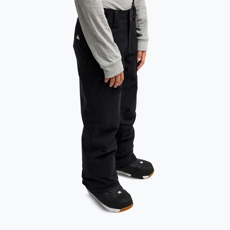 Kinder-Snowboardhose Quiksilver Estate black 3