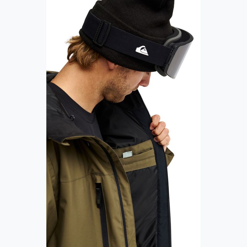 Herren-Snowboardjacke Quiksilver Sycamore 20K grape leaf 6