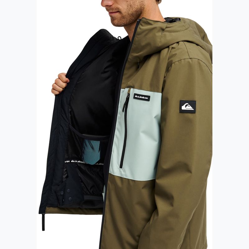 Herren-Snowboardjacke Quiksilver Sycamore 20K grape leaf 7