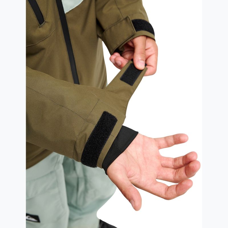 Herren-Snowboardjacke Quiksilver Sycamore 20K grape leaf 9