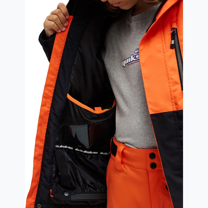 Kinder-Snowboardjacke Quiksilver Titano vermillon 6