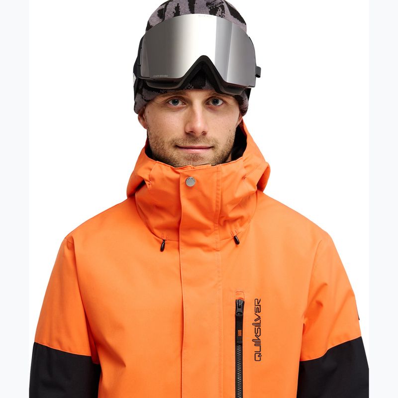 Herren-Snowboardjacke Quiksilver Titano 10K vermillon 4