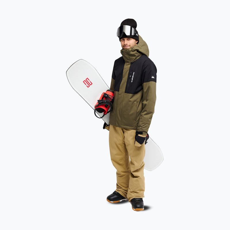 Herren-Snowboardjacke Quiksilver Titano 10K grape leaf 2