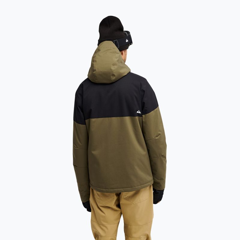 Herren-Snowboardjacke Quiksilver Titano 10K grape leaf 3