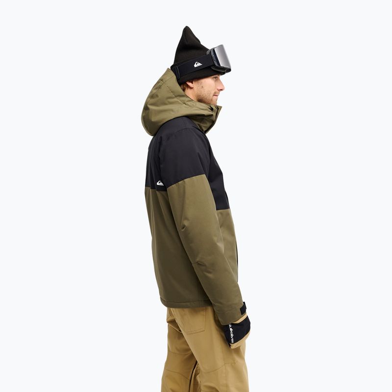 Herren-Snowboardjacke Quiksilver Titano 10K grape leaf 4