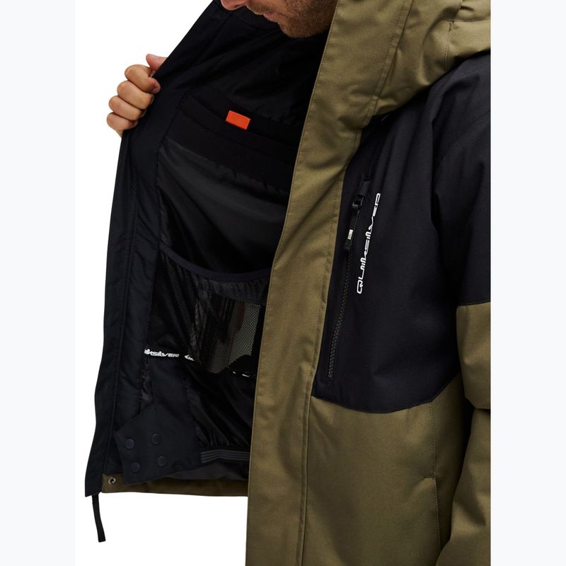 Herren-Snowboardjacke Quiksilver Titano 10K grape leaf 9