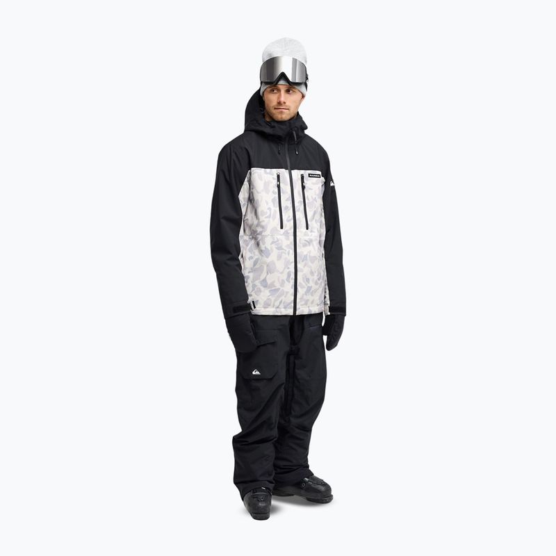 Herren-Snowboardjacke Quiksilver Sycamore 20K ice camo bone white 2