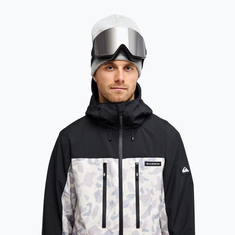 Herren-Snowboardjacke Quiksilver Sycamore 20K ice camo bone white 4