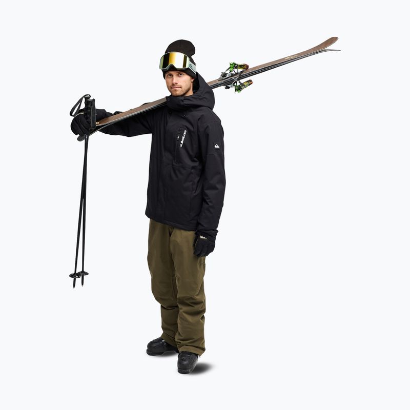 Herren-Snowboardjacke Quiksilver Titano 10K black 2