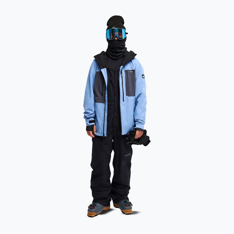 Herren Snowboardhose Quiksilver Paramo Stretch 20K Bib black 2